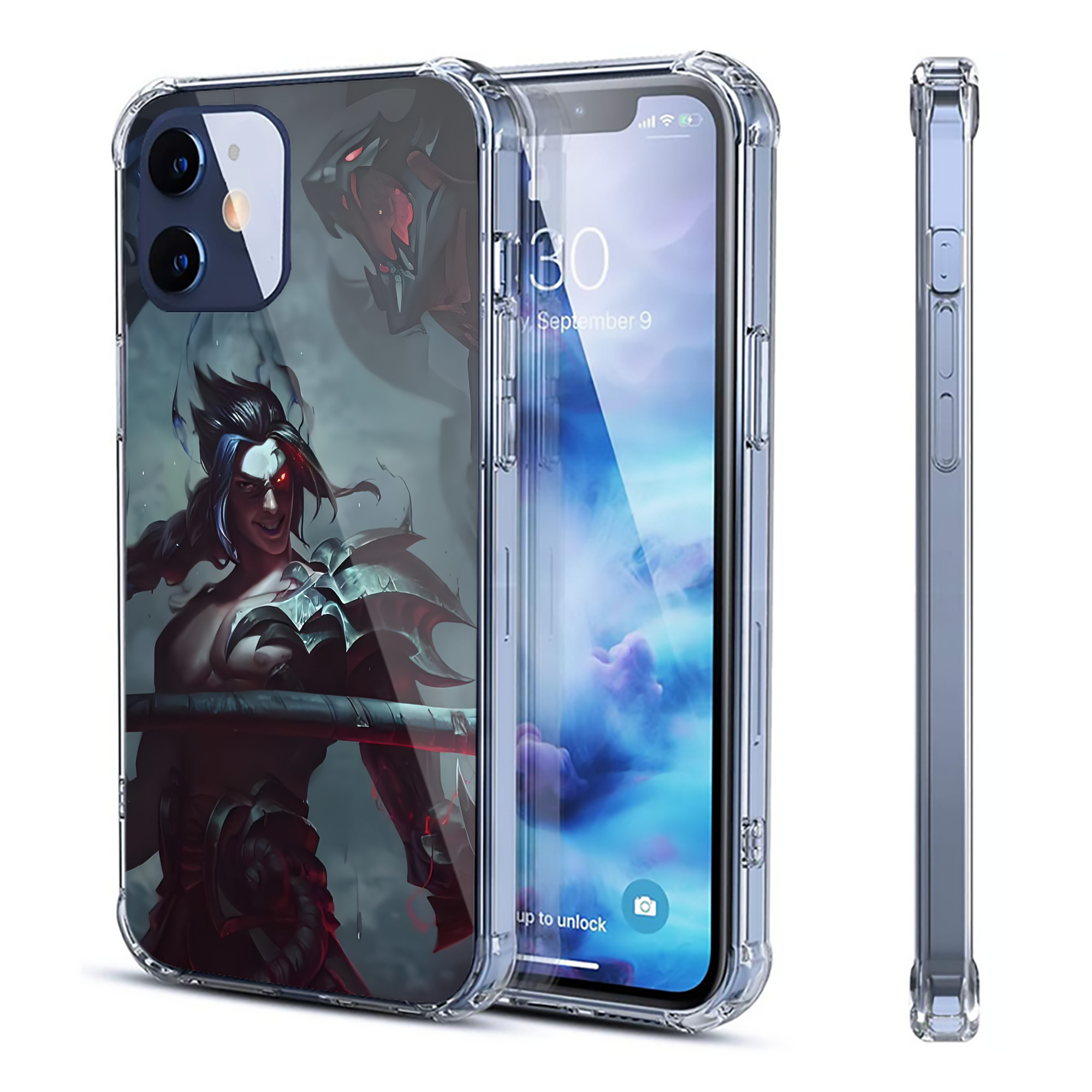 （画像用） リーグ・オブ・レジェンド League of Legends LOL 【iPhone 12シリーズ対応】透明スマホケース（クリアソフトケース）